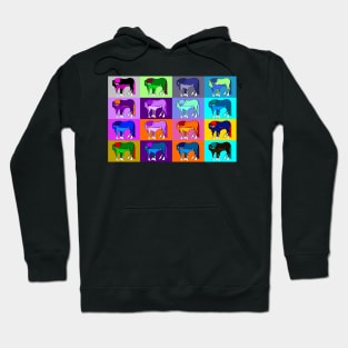 Mare and Foal 4 x 4 Hoodie